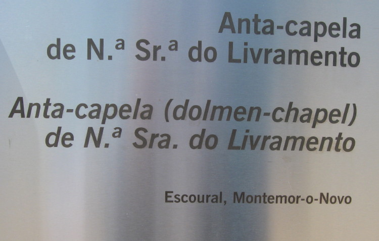 Anta-Capela de Nossa Senhora do Livramento