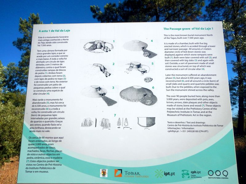 Click for full size image of Anta de Vale da Lage (PID:135705) Anta de Vale da Lage