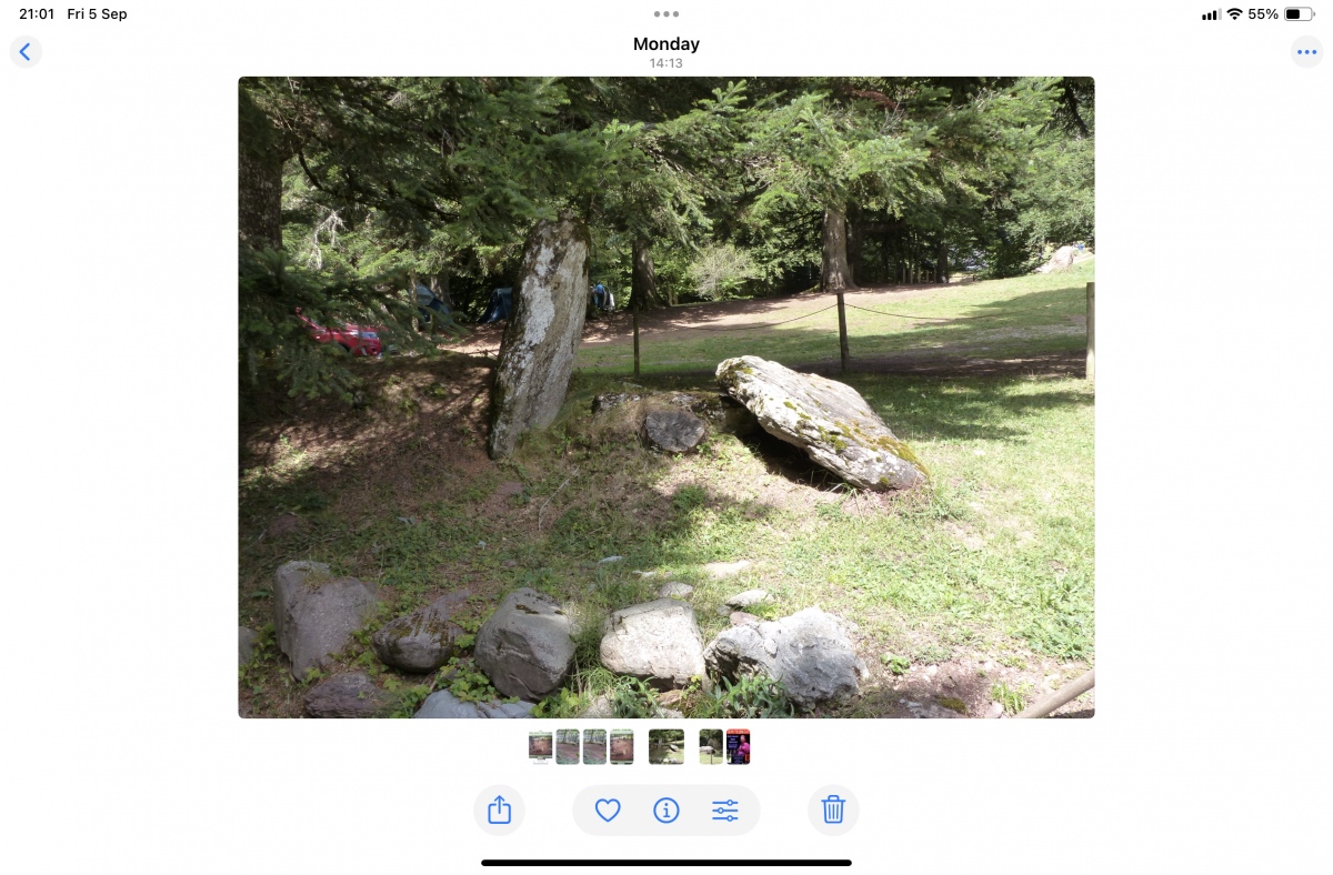 Dolmen de Camping Selva de Oza
