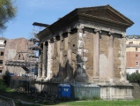 Rome. Temple of Fortuna Virile