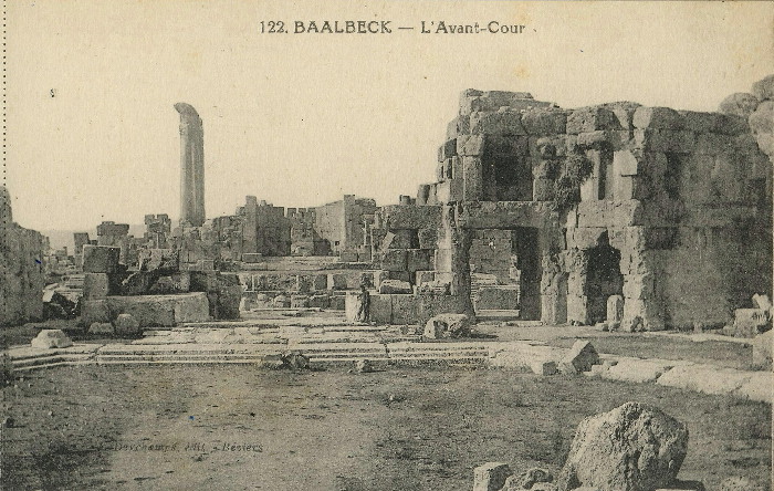 Baalbek Temple Forecourt