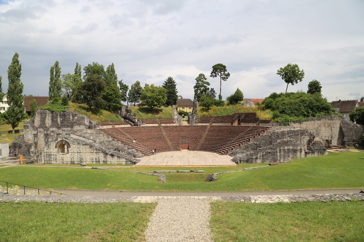 Augusta Raurica, Roman settlement, theater.