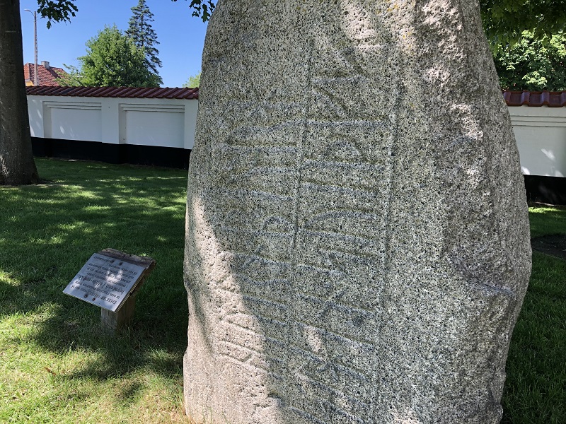 The runes seen from the east. 