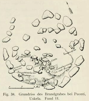 Plan of the site, from 