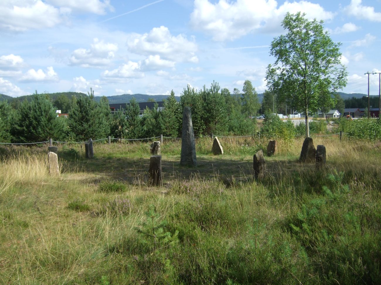 Galteland Runestone and Verksmoen Barrow Cemetery