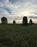 Skogsby four-poster standing stones