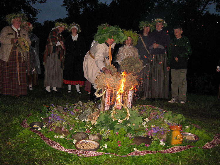 Solstice celebration at Valmiera's museum garden (PID:59394) Solstice celebration at Valmiera's museum garden