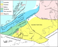 The Collision of Ancient Landmasses between England and Scotland