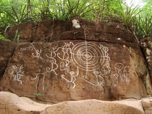 Chaguitillo Petroglyphs at Chagüitillo.
Photo source: Sébaco Municipality website