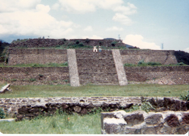 Ancient Settlement and Temples located near Toluca, West of Mexico City.
Temple of the Sun.
