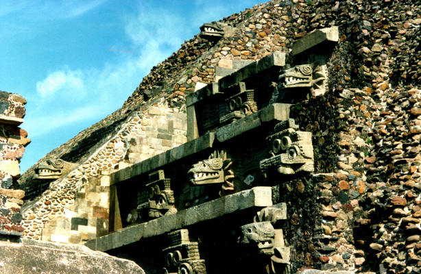 Teotihuacan - Temple of Quetzalcoatl