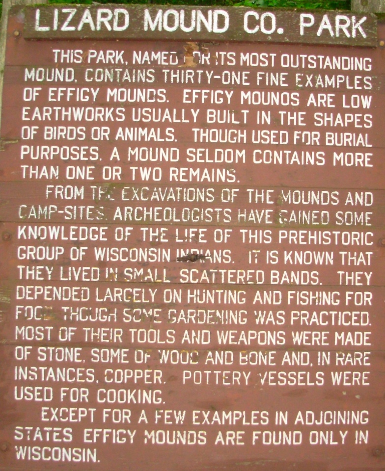 Click for full size image of Lizard Mound State Park (PID:262550) Lizard Mound State Park