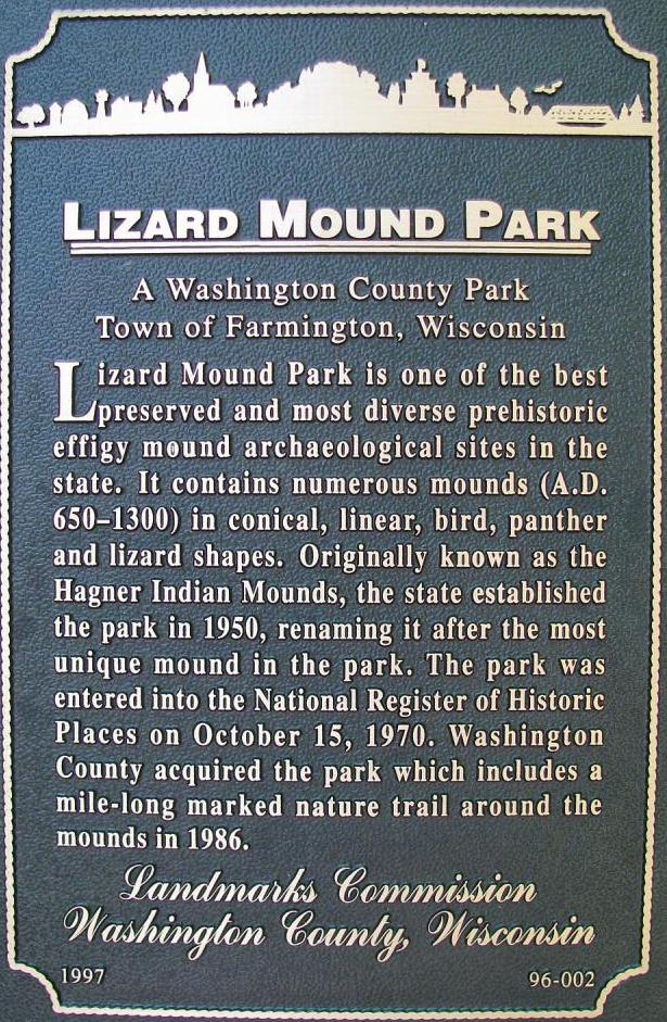 Click for full size image of Lizard Mound State Park (PID:262551) Lizard Mound State Park