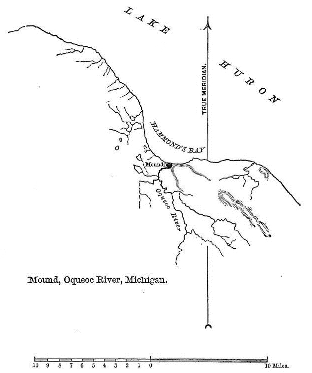 Map showing the site, from 