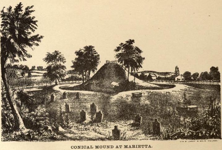 Click for full size image of Marietta Earthworks - Conus (PID:102561) Marietta Earthworks - Conus