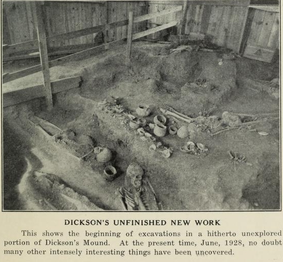 Click for full size image of Dickson Mounds (PID:102576) Dickson Mounds