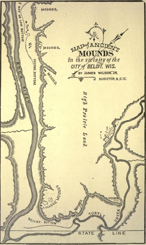 Click for full size image of Beloit College Mounds (PID:105089) Beloit College Mounds