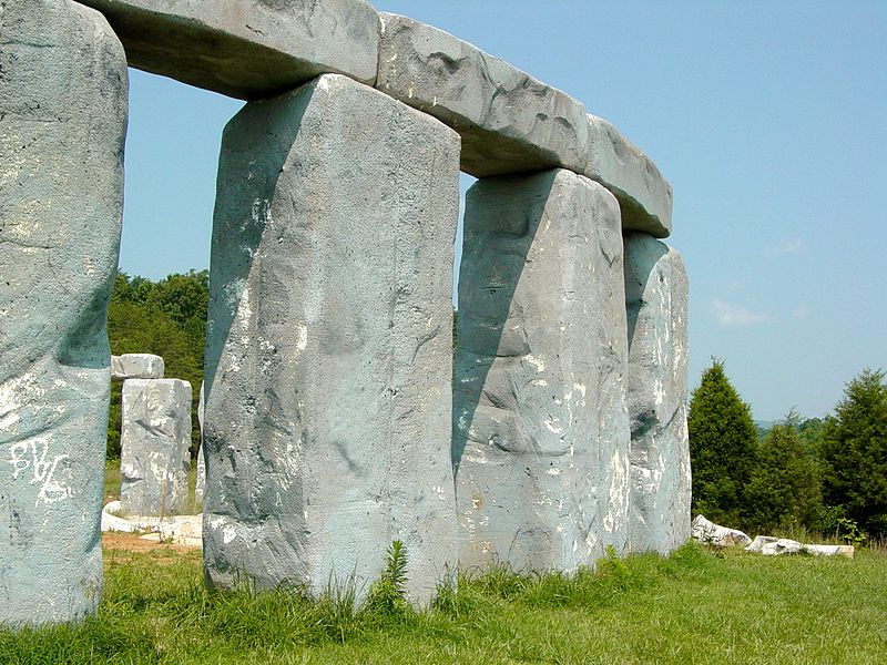 Detail of Foamhenge, a sculpture in Natural Bridge, Virginia. Photo by Ben Schumin on July 1, 2006.

Creative Commons Image