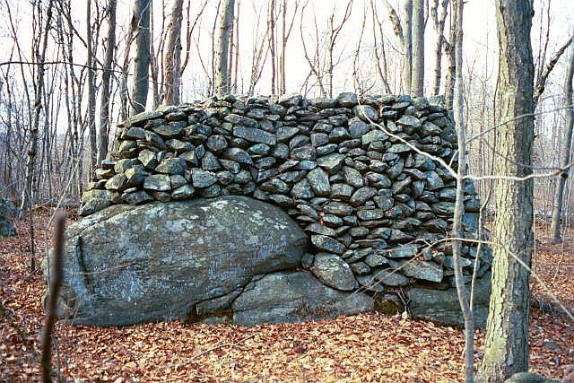 A striking cairn at Oley Hills
