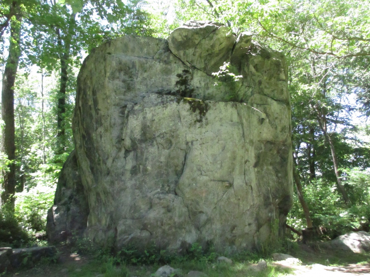 Glacial Erratic, Rockefeller State Park Preserve