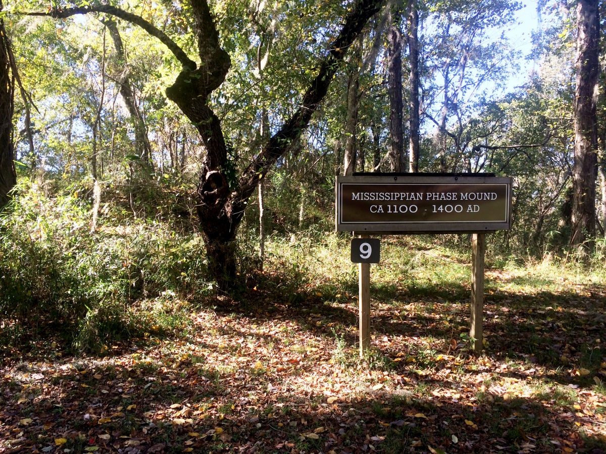 Mound at Fort Toulouse - Fort Jackson Park