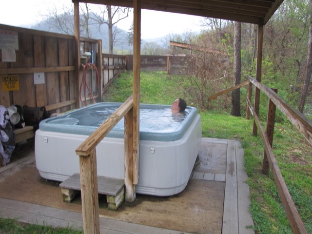 The thermal springs originally discovered by the indigenous peoples are still in use today with open air but undercover tubs available to bathe in on a commercial basis. This is right next to the river, with hills all around. It's a great experience, and your pores and skin feel fantastic after an hour in the warm mineral rich water.