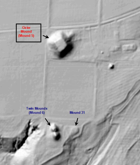 Click for full size image of Pinson Mounds - Ozier Mound (PID:283297) Pinson Mounds - Ozier Mound