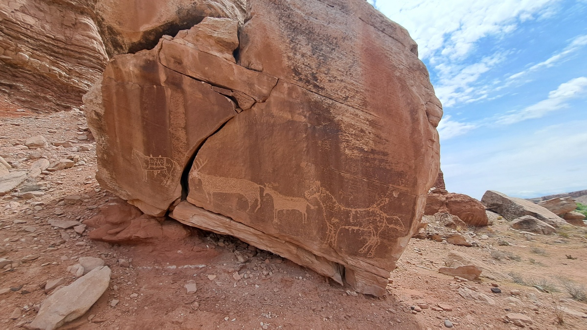 Horse Rock Art Panels