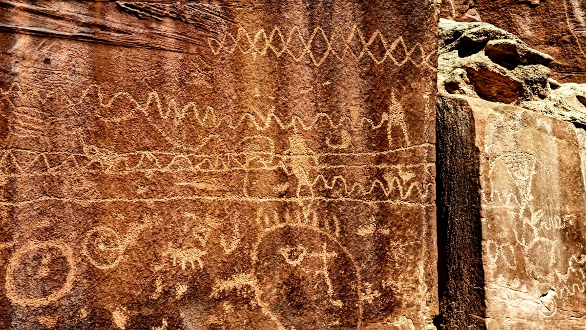 Shay Canyon Rock Art