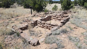 Bandelier National Monument - Tyuonyi Overlook Village Pueblo