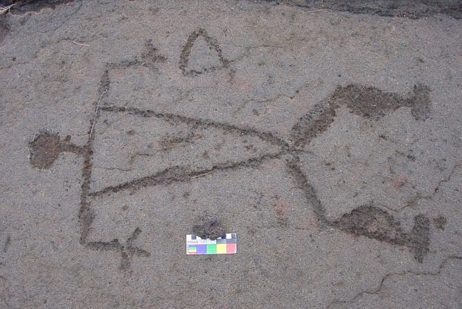 Click for full size image of Waikoloa Petroglyph Field (PID:110313) Waikoloa Petroglyph Field
