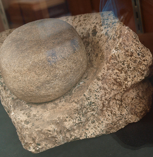 Click for full size image of Scotts Valley City Hall Artifact Display (PID:77459) Scotts Valley City Hall Artifact Display