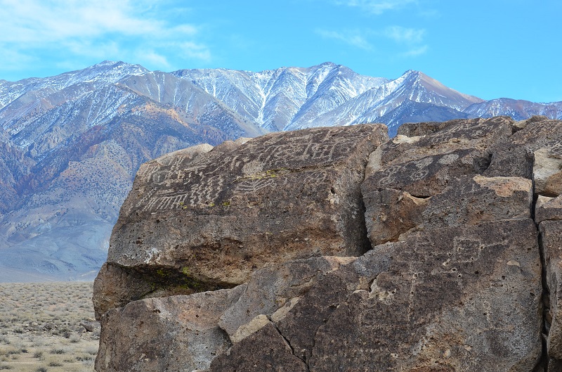 Bishop Eastern Sierra Petroglyphs