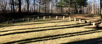 My home built stone crescent in Brunswick, Maine