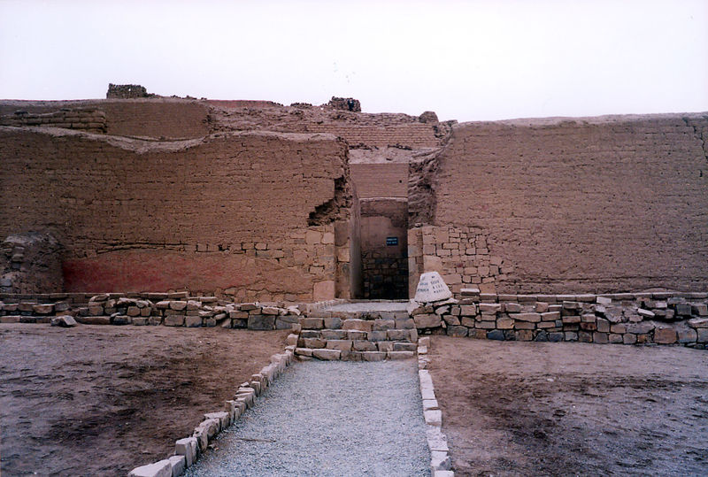 The Pachacamac Temple of the Sun. The photo was taken in 2002 by Håkan Svensson (Xauxa).
Creative Commons Image
