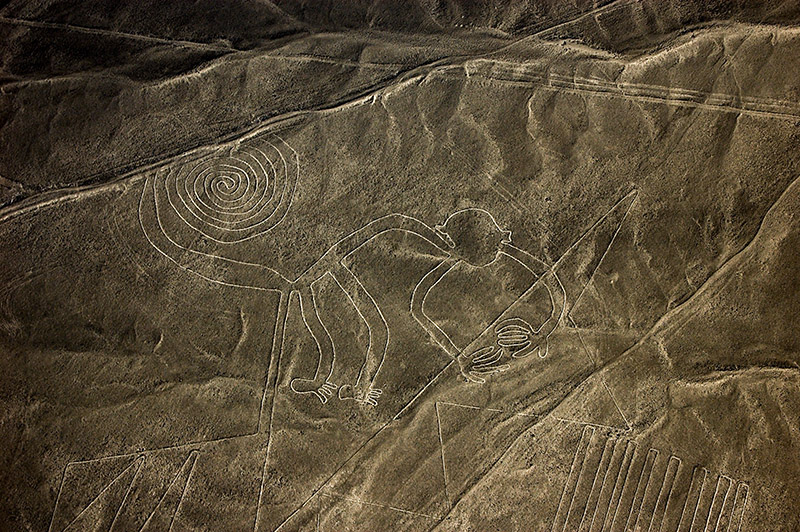 Nazca Lines - Monkey