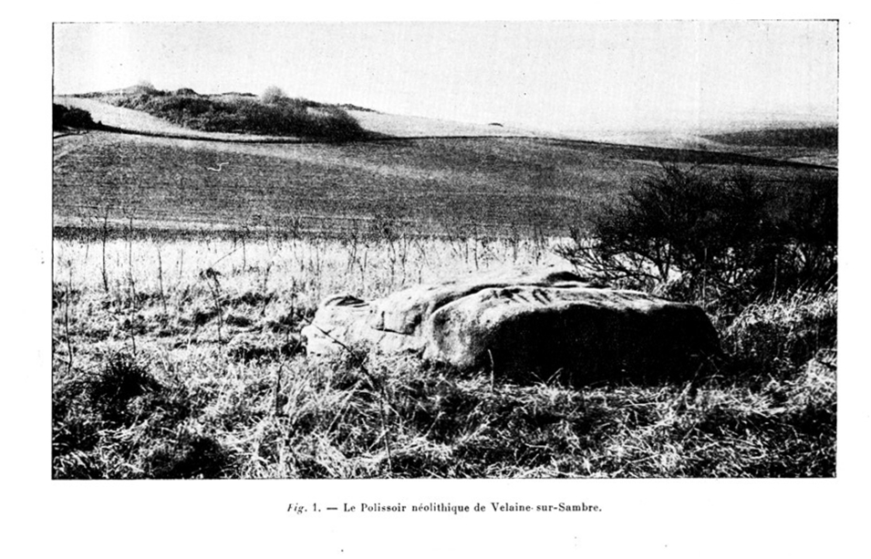 Click for full size image of Polissoirs de Velaine sur Sambre (PID:122053) Polissoirs de Velaine sur Sambre