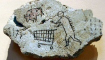 Banksy's take on rock art