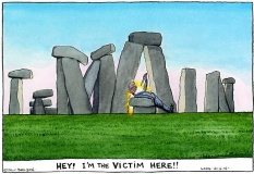 Steve Bell at the Stonehenge Summer Solstice