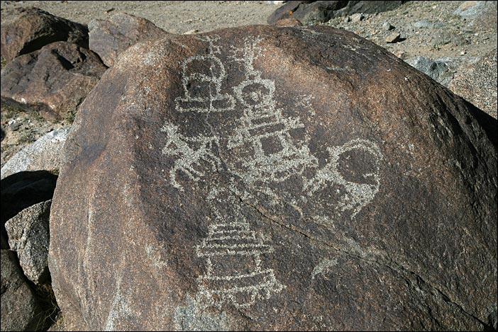 Saboga Rocks Saboo Rock Rock Art : The Megalithic Portal and Megalith Map: