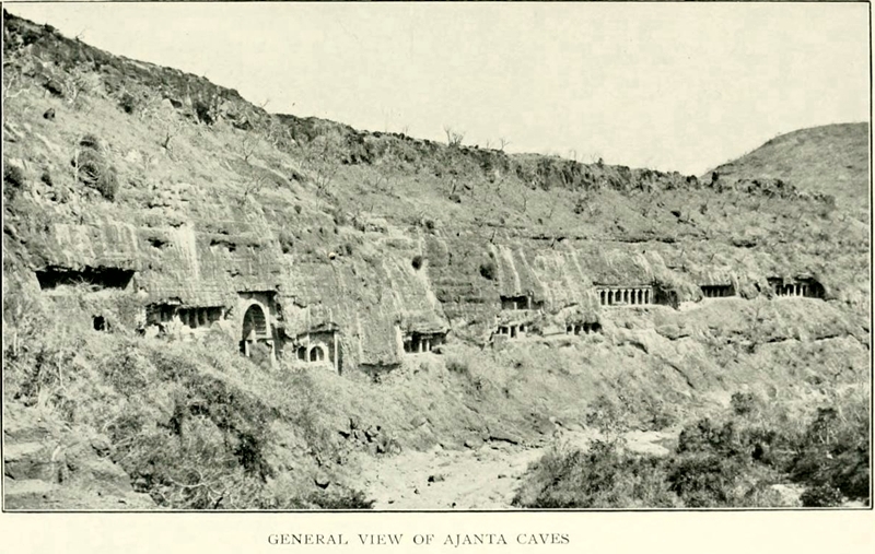 Click for full size image of Ajanta Caves (PID:102956) Ajanta Caves