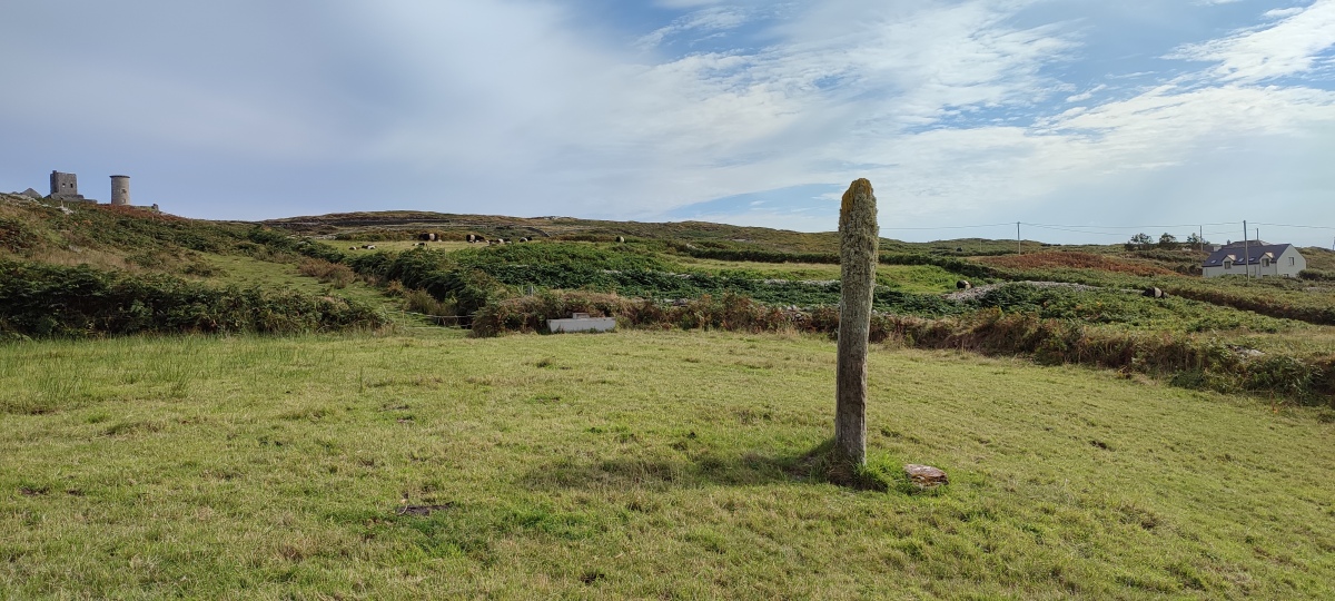 Looking to the south.

The old Cape Clear lighthouse just visible to the south east.

Photo taken August 2022.