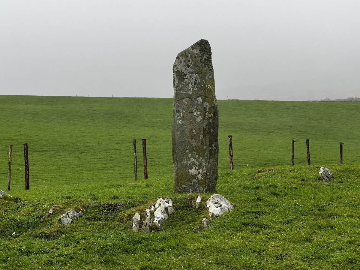 Click for the gallery page to add comments and vote (PID:256487) Dadreen Cross Inscribed Pillar