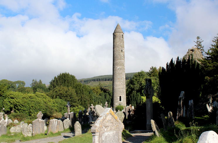 Click for the gallery page to add comments and vote (PID:94156) The Glendalough Cross and Deer Stone