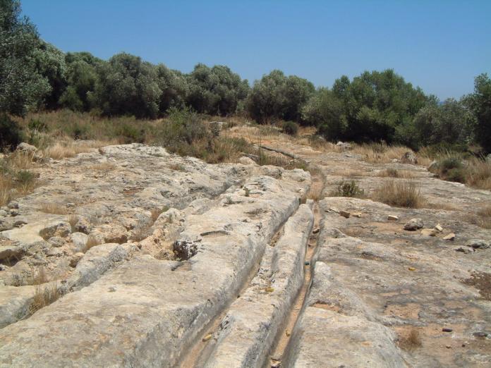 Click for the gallery page to add comments and vote (PID:7945) Ta' Blankas Cart Ruts