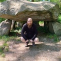 G1 (hunebed) in Noordlaren (NL) and me - May 17, 2025