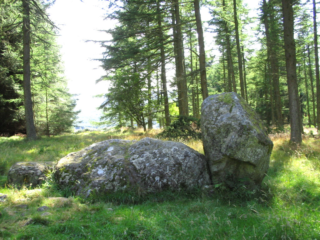Esslie The Lesser Stone Circle : The Megalithic Portal and Megalith Map: