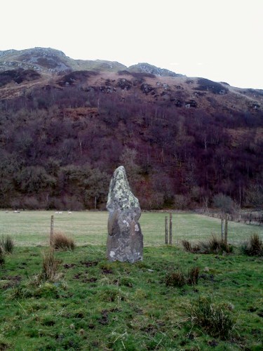 Click for full size image of Sluggan Standing Stone (PID:87472) Sluggan Standing Stone