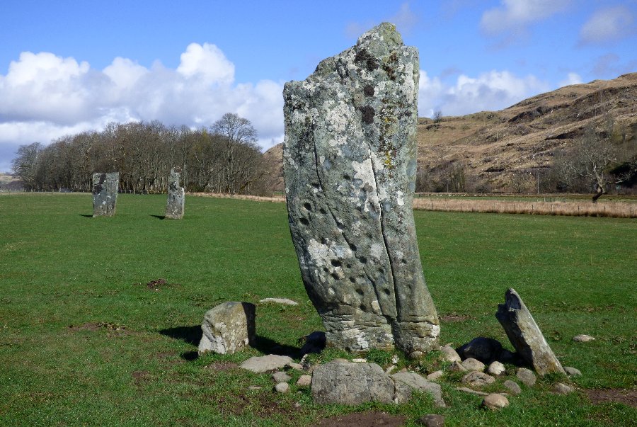 Nether Largie Stone Row