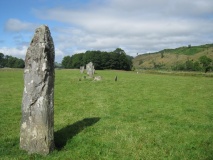 Nether Largie Stone Row